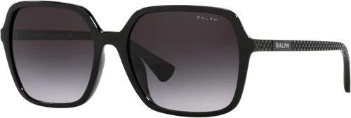 Vista 2 de Ralph by Ralph Lauren Ra5291u - Gafas de sol cuadradas de ajuste universal para mujer, Gris (Gradient Grey), 56 mm