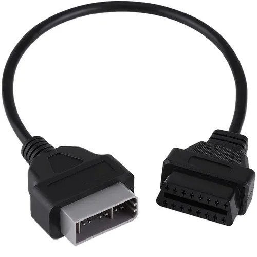 Vista 11 de cable de escaneo de diagnóstico OBD2 de 16 pines a 38 pines compatible con camiones Iveco