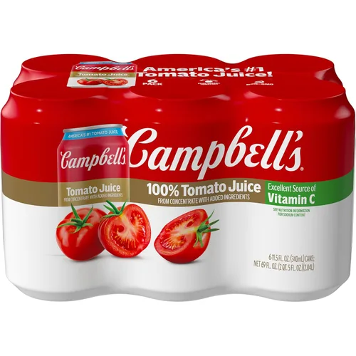Vista 15 de Campbell's 100% jugo de tomate, lata de 11.5 fl oz