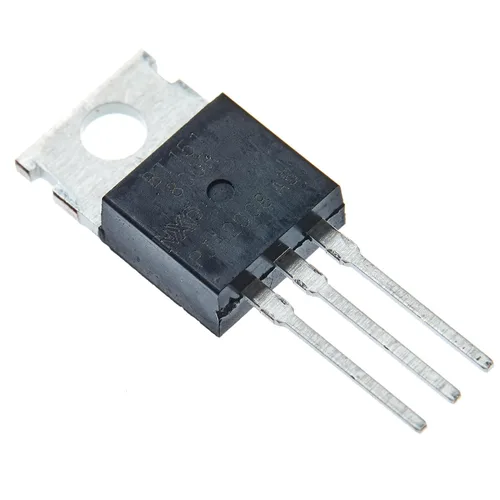 Vista 2 de 10 tiristores SCR unidireccionales BT151-800R BT151 12A 800V, TO-220.