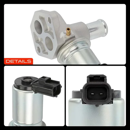 Vista 9 de A-Premium Válvula de Control de Aire de Ralentí de Inyección de Combustible IAC - V8 4.6L - Compatible con Ford, Lincoln y Mercury - 96-01 - Crown
