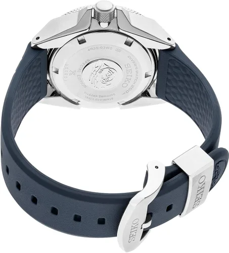 Vista 3 de Seiko Prospex Special Edition SRPF79 Reloj automático de silicona azul Azul Buceador