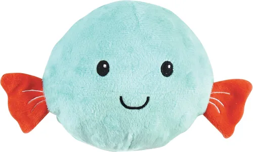 Vista 6 de Luvable Friends Juguete de peluche chirriante unisex para bebé con cuerda Dinosaurios