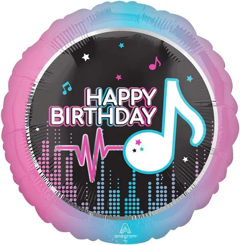 Vista 2 de Tiktok - Ramo de globos de feliz cumpleaños, 5 globos, colección de globos de Viva Party de cumpleaños número 8, multicolor