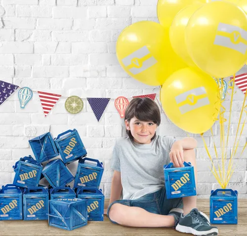 Vista 3 de Caja de suministros militares para fiestas de juegos, regalos de fiesta, bolsas de decoración y regalo, actividades de cumpleaños con temática
