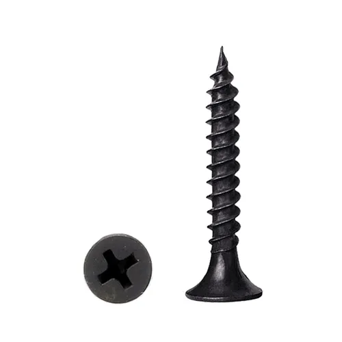 Vista 12 de Kit de Ensamblaje de Tornillos para Madera #6, Juego de Tornillos Autorroscantes de Cabeza Plana Phillips Drive, Tornillos Pequeños para Gabinetes