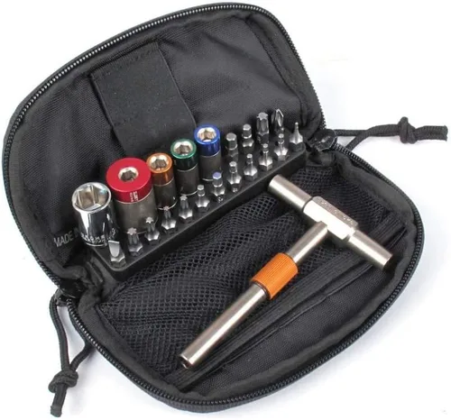 Vista 6 de FIX IT STICKS Cuatro kits limitadores con estuche de lujo, kit de 65, 45, 25 y 15 libras-pulgada (con llave T-Way) y llave hexagonal de extremo