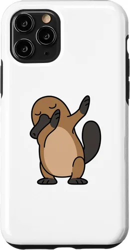 Vista 27 de iPhone 16 Dabbing Platypus Dab Dance Pose Animal Case