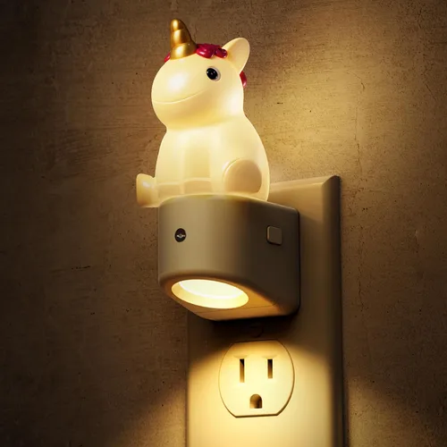 Vista 8 de L LOHAS LED - Luz nocturna enchufable para niños, luces nocturnas 3D de cachorros lindas con sensor de atardecer a amanecer, 1600K/2700K/5000K 3CCT