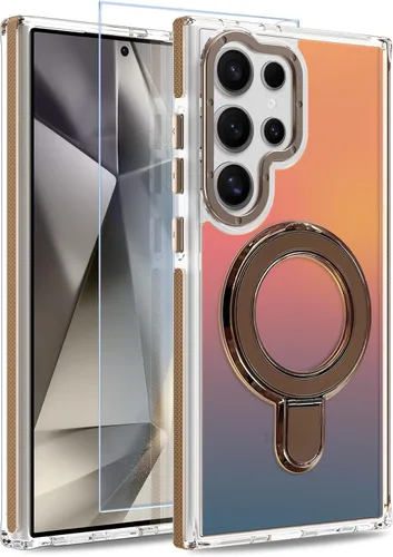 Vista 125 de Funda magnética para Google Pixel 10 Pro XL [compatible con Magsafe] [bonito diseño fluorescente de moda] a prueba de golpes, delgada, translúcida