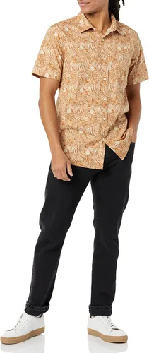 Vista 3 de Goodthreads Camisa de popelina elástica de manga corta para hombre