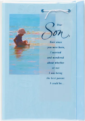 Vista 3 de Tarjeta de cumpleaños de American Greetings para hijo (Querido hijo)