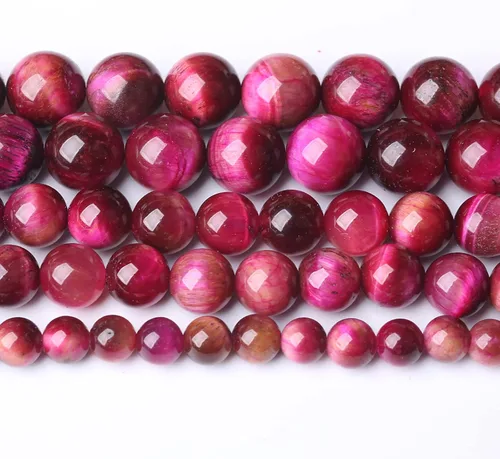 Vista 141 de 100 cuentas de piedra multicolor natural de 0.236 pulgadas (0.236 in), cuentas espaciadoras sueltas redondas para hacer pulseras, collares, aretes