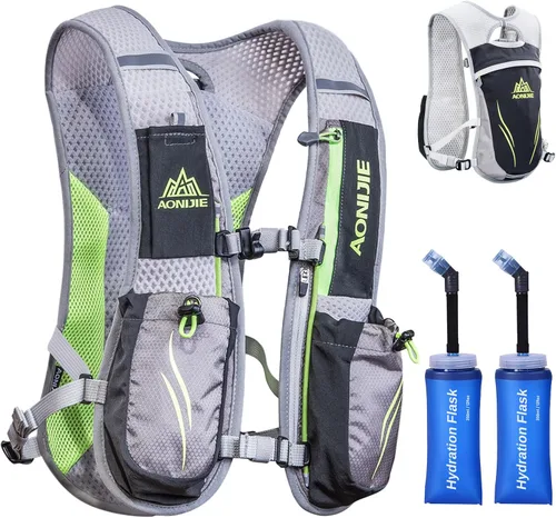 Vista 17 de Azarxis Hydration Running Vest Backpack Pack 5L 5.5L for Women and Men Jogging Trail Race Marathon Cycling Hiking