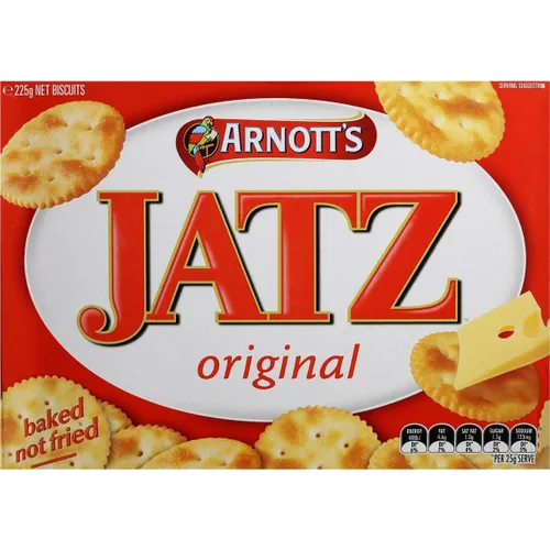 Vista 2 de Arnotts Jatz - Galletas originales (7.94 oz)