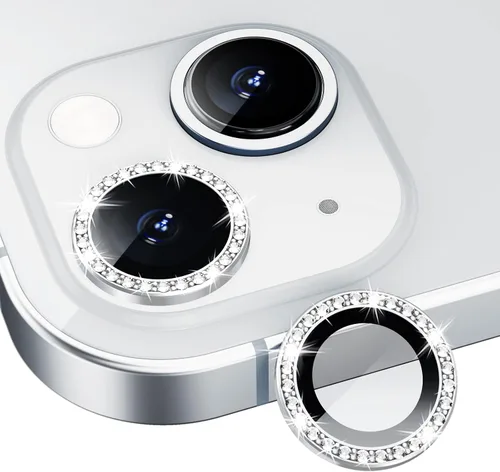 Vista 55 de Protector de lente de cámara para iPhone 15 Pro/iPhone 15 Pro Max, anillo de metal individual, dureza 9H, protector a prueba de arañazos, accesorios