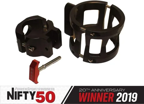 Vista 2 de Dragonfire - Soporte para extintor de incendios de liberación rápida para Honda Talon 1000r 1000x