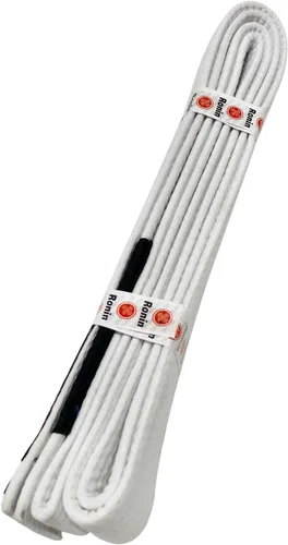 Vista 3 de Ronin BJJ Gi Belt Cinturón de Jiu Jitsu brasileño Tela de poliésteralgodón