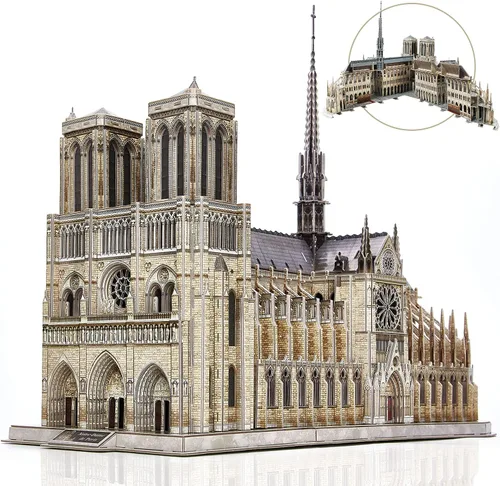 Vista 11 de CubicFun London St. Paul's Cathedral 3D Architecture Puzzle, 643 Pieces