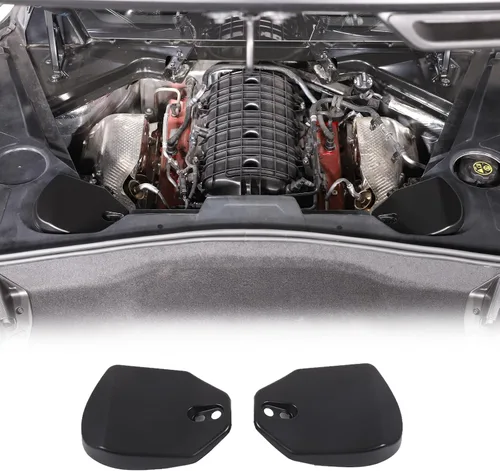 Vista 12 de Cubierta de Torre de Puntal Trasero Compatible con Chevrolet Corvette C8 Stingray 2020-2024, Panel de Protección de Torre Amortiguadora Trasera