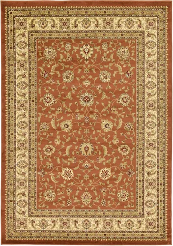 Vista 40 de Unique Loom - Colección Voyage - Alfombra tradicional oriental clásica de diseño intrincado