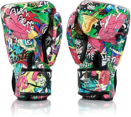 Vista 4 de Fairtex X URFACE - Guantes de boxeo Muay Thai de edición limitada