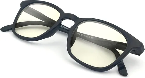 Vista 11 de J+S Vision Blue Light Blocking Glasses for Men Women Computer Gaming Work Anti Strain Fatigue UV Glare Medium-Small Fit