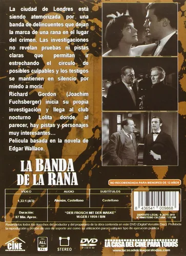 Vista 2 de Der Frosch mit der maske - La banda de la rana - Harald Reinl