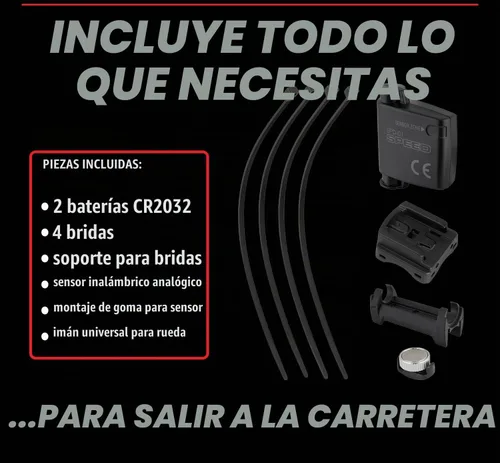 Vista 9 de CatEye - Computadora inalámbrica para bicicleta Velo Calorie Tracking, Auto Start/Stop, Programmable Odometer, Waterproof IPX8, Secure Zip-Tie