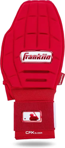 Vista 19 de Franklin Sports MLB Guante deslizante de béisbol y sóftbol - CFX PRT Guantes de baserunning deslizantes protectores para adultos y jóvenes - Guante