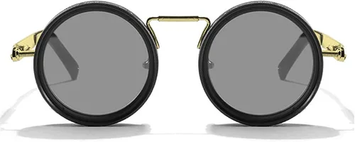 Vista 7 de willochra Gafas de sol ajustables 1-9 lentes de filtro Moonglass-Nd ajustables tinte redondeado gafas polarizadas para hombres C2