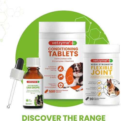Vista 7 de Vetzyme Piel seca de perro con onagra