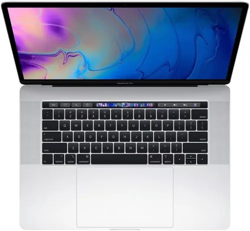 Vista 3 de Apple MacBook Pro 2019 con Intel Core i7 de 2.6 GHz (15 pulgadas, 16 GB de RAM, 256 GB SSD) (QWERTY en inglés) Plata (renovado)