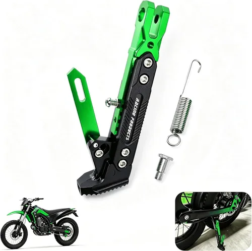 Vista 14 de Soporte de patas de motocicleta universal de aleación de aluminio de alta calidad, ajustable, para motocicleta, scooter, soporte de trípode