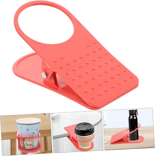 Vista 7 de Clip para taza de oficina con clip para silla, taza, mesa, soporte para tazas, soporte para tazas, soporte para tazas, soporte de taza