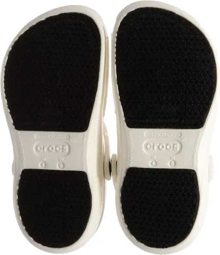 Vista 5 de Crocs Zuecos unisex Bistro (9 B (M) de EE. UU. para mujer/7 D (M) de hombre de EE. UU., blanco)
