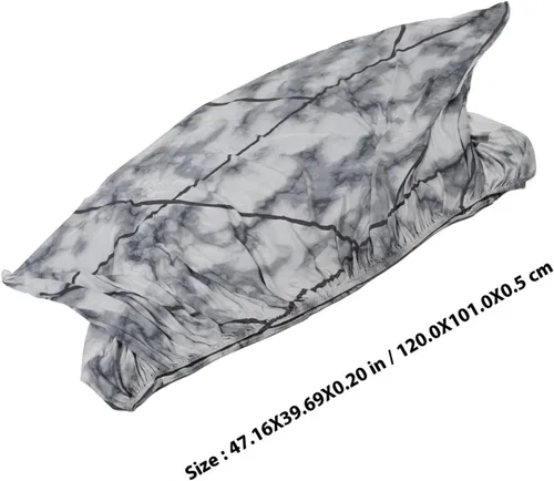 Vista 2 de Funda elástica para sofá, sin brazos, cobertura completa, protector elástico para sofá con patrones impresos únicos, lavable, protector de muebles