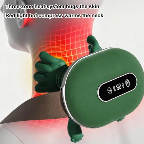 Vista 5 de Masajeador Inteligente de Cuello, Cuello y Hombro, 2026 Masajeadores Portátiles de Mano para Hombro y Espalda, Masajeador Cervical, Masajeadores