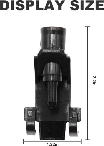 Vista 3 de 2 boquillas para limpiaparabrisas delantero 76810-TK4-A11, boquillas de repuesto para limpiaparabrisas para Acura MDX 2017-2020 / TL 2009-2014