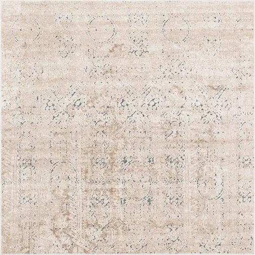 Vista 21 de Unique Loom Chateau Collection - Alfombra de área - Quincy (2' x 3' 1" Rectángulo, Beige/Marrón)