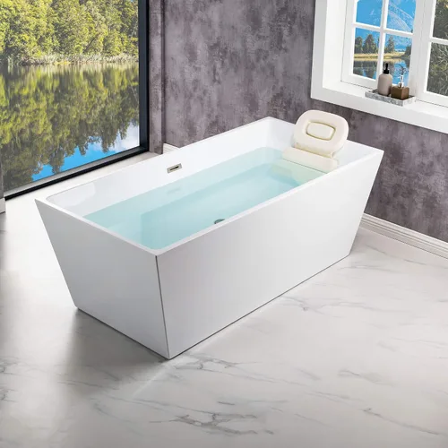 Vista 15 de WOODBRIDGE BTA1512-BG-Drain &O + PILLOW BAÑERA, con secador dorado cepillado