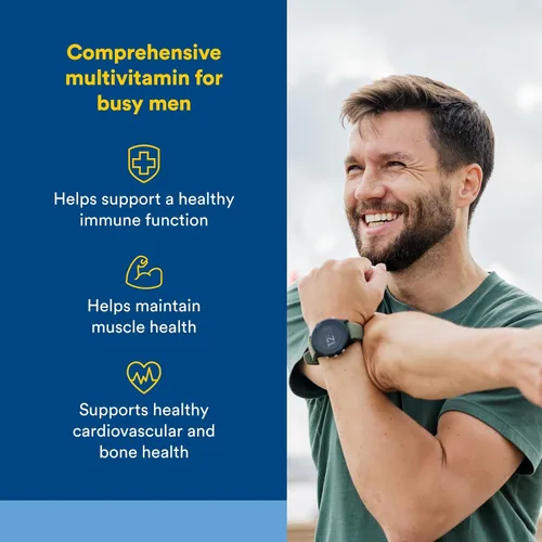 Vista 2 de De toda la tierra y mar – Hombres & Multivitamínico Mineral, Raw, Whole Food Nutrición, 60 tabletas