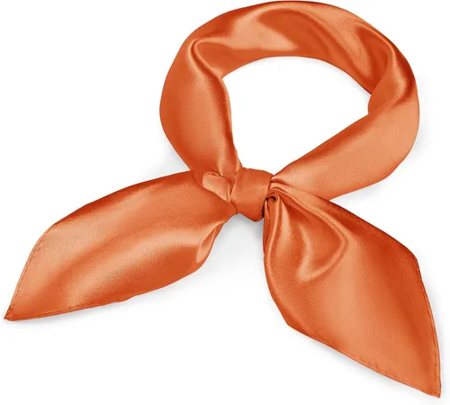 Vista 9 de American Trends Bufanda de seda para mujer, bufandas de satén para la cabeza, bufanda cuadrada para el cuello, bufanda ligera de seda como bandana