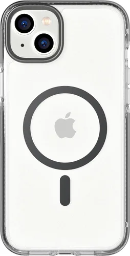 Vista 20 de tech21 iPhone 14 Pro Evo Crystal compatible con MagSafe® - Funda transparente que absorbe los golpes y los arañazos con protección FlexShock