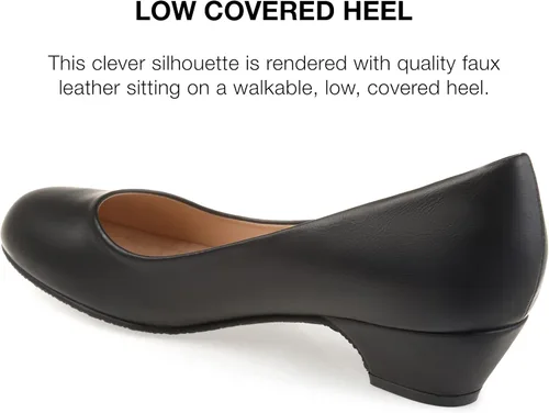 Vista 4 de Journee Collection Zapatos de tacón SAAR Comfort de ancho medio y ancho para mujer