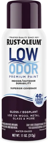 Vista 12 de Rust-Oleum - Pintura en aerosol prémium de bajo olor, gris ancla brillante Olor 40% menor que las pinturas en aerosol tradicionales, durabilidad