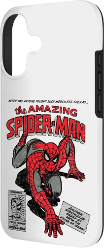 Vista 2 de Marvel Funda Retro de Cómic de Spider-Man para iPhone 17