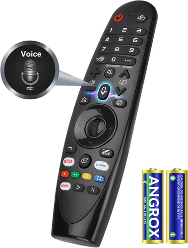 Vista 16 de Control remoto retroiluminado para LG Smart TV, reemplazo universal para todos los controles remotos LG TV para un fácil uso nocturno.