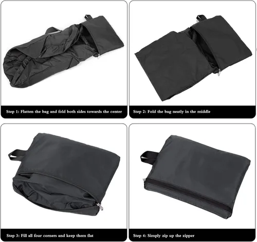 Vista 6 de Bolsa de viaje plegable, bolsa de gimnasio ligera y portátil, bolsas deportivas para mujeres y hombres, para campamento, fitness y excursiones
