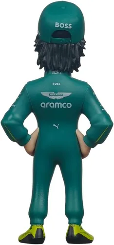 Vista 5 de MINIX Fernando Alonso Modelo – Figura de acción coleccionable de 4.7 in Rango de iconos deportivos Fórmula 1 para fans